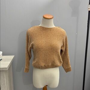 Forever 21 Tan Knit Sweater
